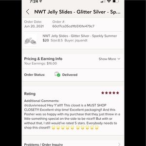 Rating! ⭐️⭐️⭐️⭐️⭐️